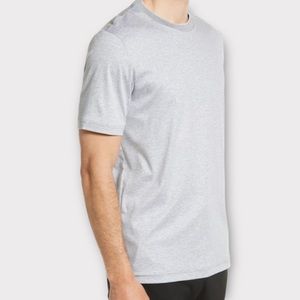 BOSS Hugo Boss Men’s Tessler T-Shirt Tee XXL 2XL Cotton Ringer Grey Designer NWT